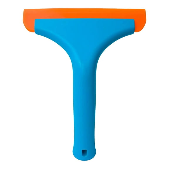 Flexible Silicone Squeegee for Car Windshield, Shower Glass, Windows, and Mirrors, Ergonomic Handle, Streak-Free Water Wiper for Home and Auto