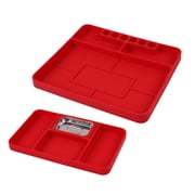 Flexible Silicone Tool Holder Tray with Powerful Magnets Nonslip for Hobbyists