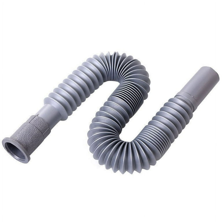 Flexible sink store drain pipe