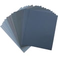 thumbnail image 1 of Flexible Size Sandpaper, Waterproof Wet Dry Sandpaper for Automotive Polishing, Metal Sanding, and Wood Furniture Finishing, 9" x 11", High-Quality Sanding Sheets, Assorted Grits, 1 of 5