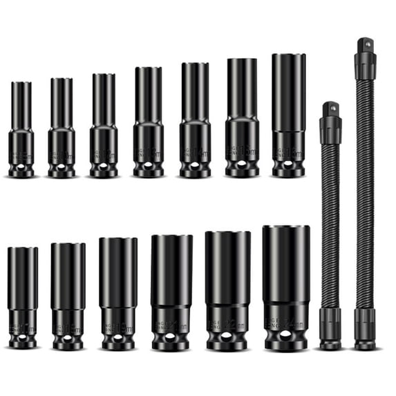 Extention Rod Socket Type Flexible Socket Extension Rod Drive Bendable Extension Rod Impacts ...