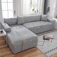 thumbnail image 1 of Flexible Sofa Cover High-quality Sofa Chaise Longue Living Room Lounge Sofa Cover Sofa Protective Cover 1/2/3/4 Seat Funda Sofá, 1 of 5
