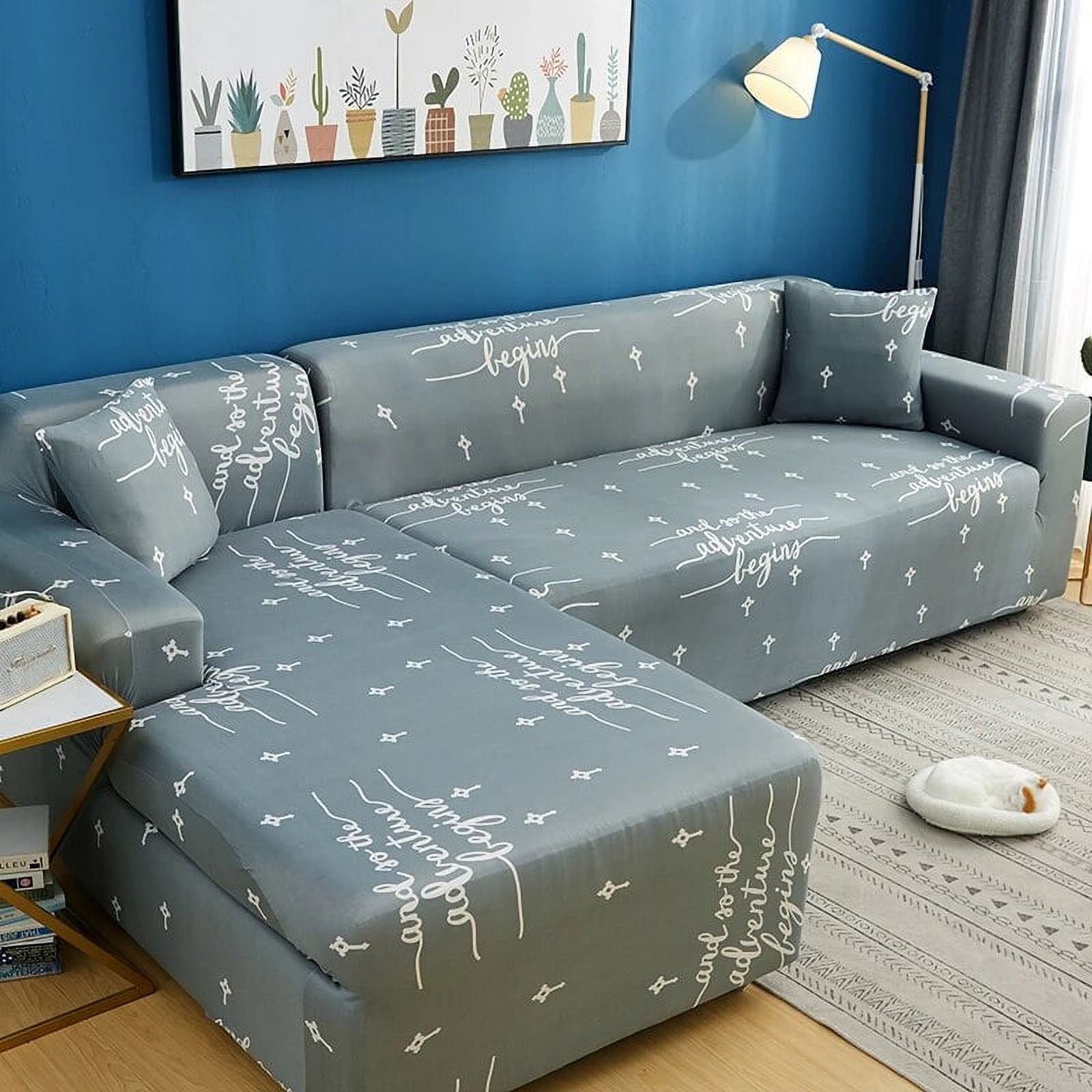 Flexible Sofa Cover High-quality Sofa Chaise Longue Living Room Lounge ...