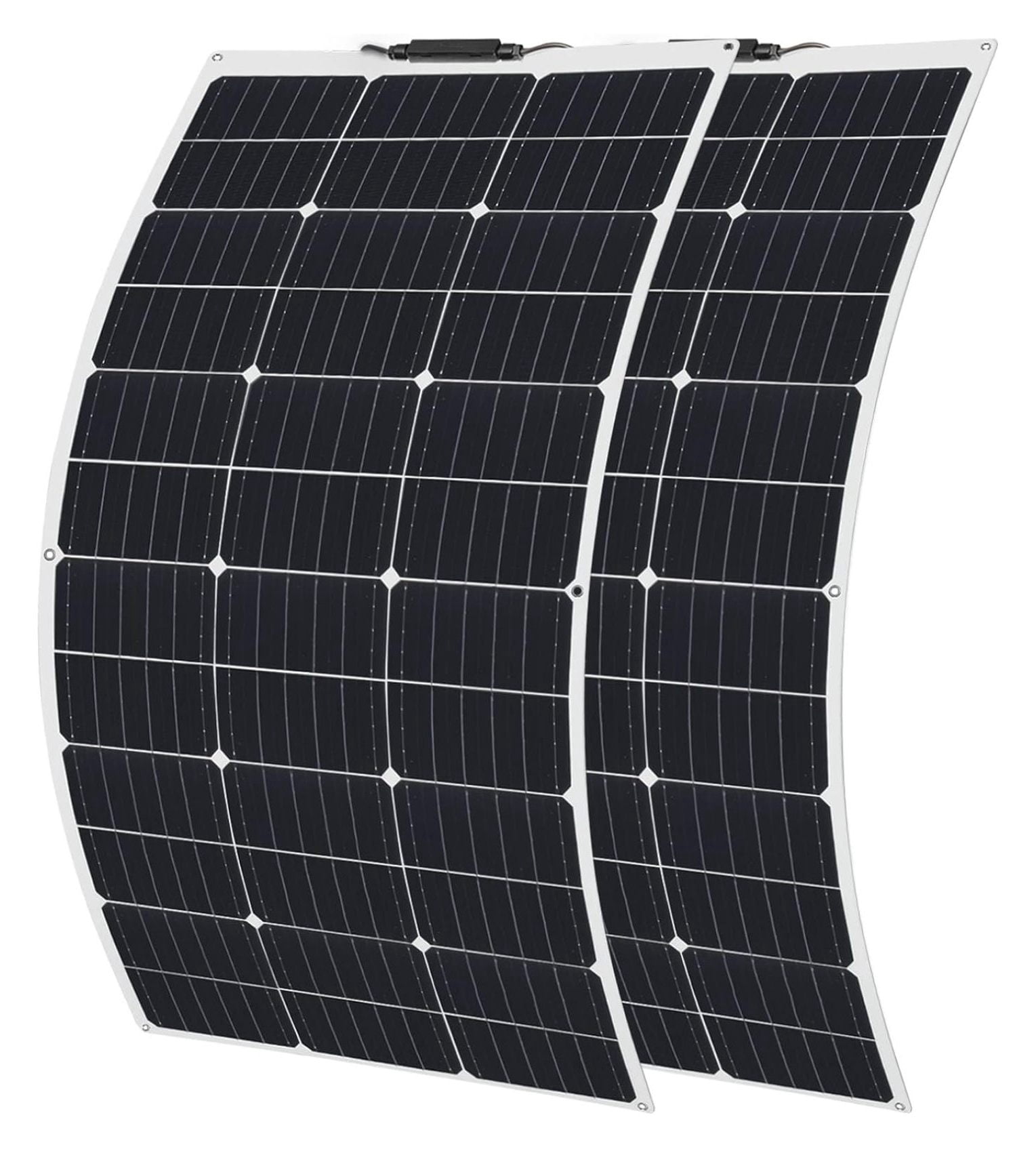 Flexable Rv Solar Panel Flexible Solar Panel 200W 12V/24V, 2X100W High Efficiency ...