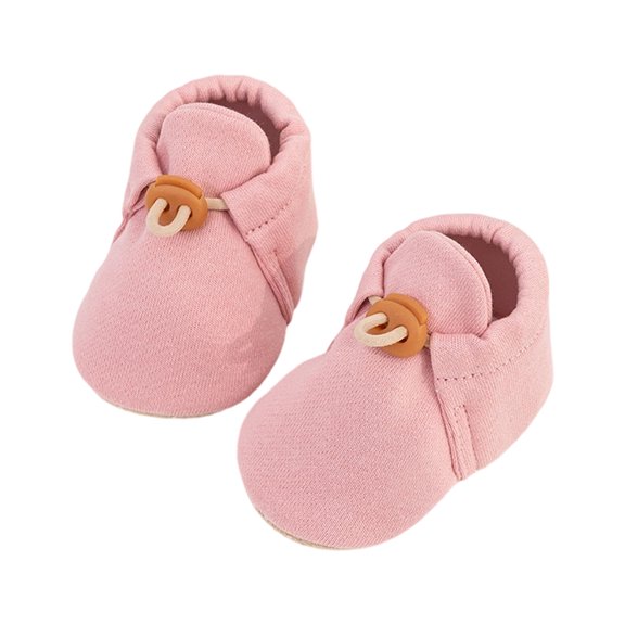 Flexible Soles Baby Walking Shoes Anti Slip Airflows Fabric Comfortable Elastic Fastener for Toddler First Step