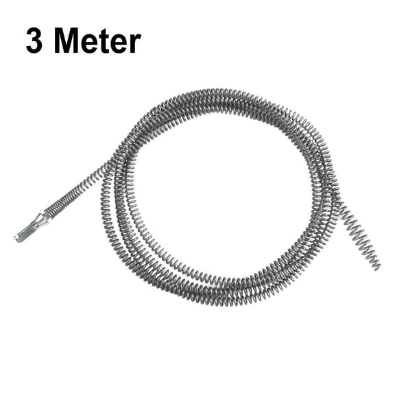 Flexible Spring Design Pipe Dredging Tool for Easy Cleaning of Curved Pipes