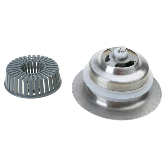 Flexible Spring Device Sink Strainer Universal Kitchen Sink Stopper Stainless