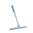 thumbnail image 1 of Flexible Squeegee, Rotating Silicone Shower Doors Squeegee Window Glass Cleaner for Home, Bathroom, Car Windshield Cleaning Small All-Purpose Wiper Tool (Blue) 10.6x13.6", 1 of 6