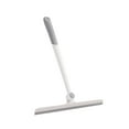 thumbnail image 1 of Flexible Squeegee, Rotating Silicone Shower Doors Squeegee Window Glass Cleaner for Home, Bathroom, Car Windshield Cleaning Small All-Purpose Wiper Tool (Grey) 10.6x13.6", 1 of 6
