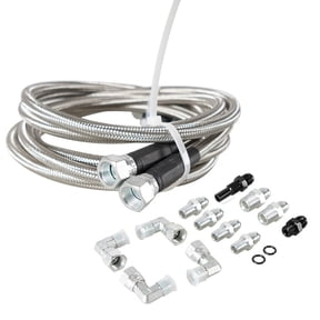 Flexible Ss Kit Transmission Cooler Lines Easy Installation Non-Deformation
