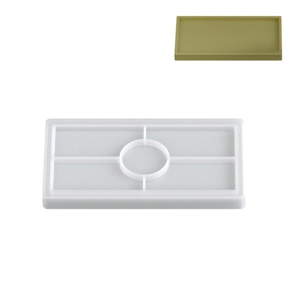 Flexible Sturdy Silicone Resin Tray Mould for Jewelry Craft Baking Chocolate With Easy Releases Designs