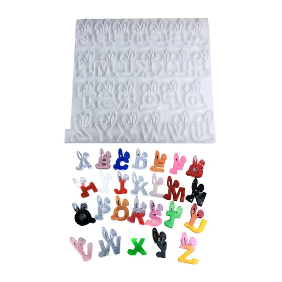 Flexible Sturdy Silicone for Personalize Letter Craft Supplies Great for Enthusiasts and Creative Makers