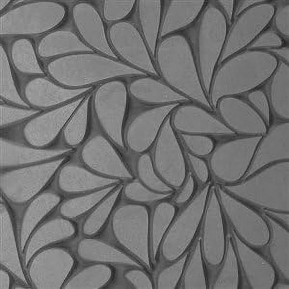 Flexible Texture Tile Fern Gully 4" X 2"