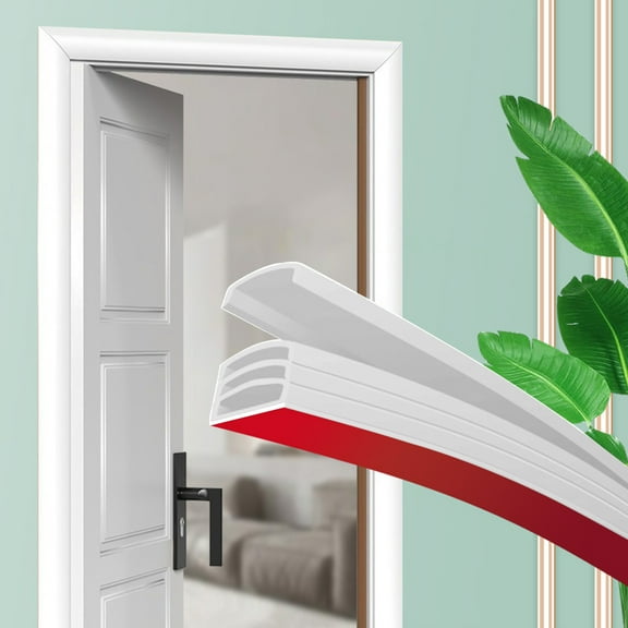 Flexible Trim Moulding 20ft Self-Adhesive Rubber Caulk Strip Peel Stick Wall Corner Floor Backsplash Border Edge Decor Molding for Bathroom Kitchen Mirror Baseboard Tile Easy Install