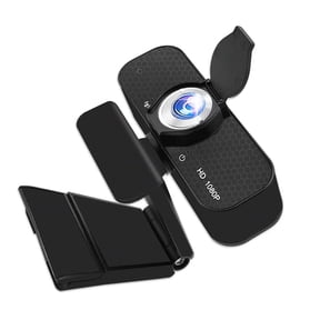 Flexible Tripod Stand Webcam Including Built-in Mics for Clear Sound in Streaming Applications