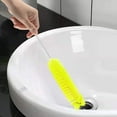 thumbnail image 1 of Flexible Tube Cleaning Brush Set - Stainless Steel Pipe Cleaner, 78.74in Extendable Long Brush for Aquarium, Fish Tank, Pet Water, Kitchen Sink & Hose, with Corner Brush, 1 of 8