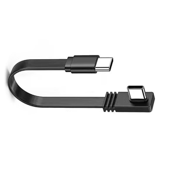Flexible Typc C to Typc C Cable 240W Power Supports Speed Charges for Mobile Power Pack & Various Digital Devices