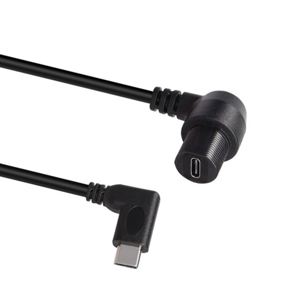 Flexible Type C Data Cable 30cm Length Supports Fast 10Gbps Transfer And Charging