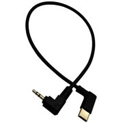Flexible Type C to 2.5mm Cable with Gold Platings Connectors for Superior Sound Flexible Car Auxiliary Cable