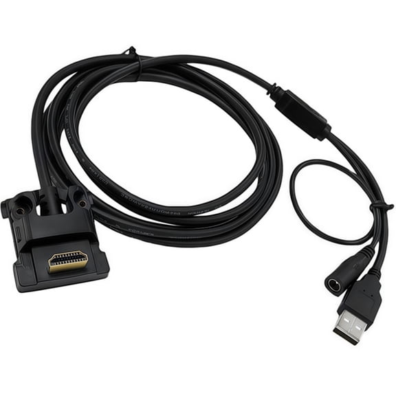 Flexible USB A Male to HDTV Cable 2Meter for Credit Card Machines High Speed
