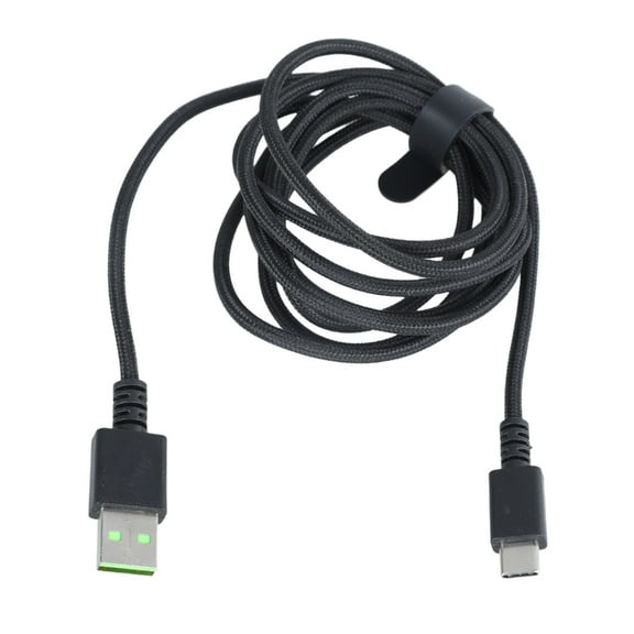 Flexible USB C Mouse Charging Cable With Fast Data Syncing,for DeathAdder V2Pro/V3Pro,Mouse For Gamers Use