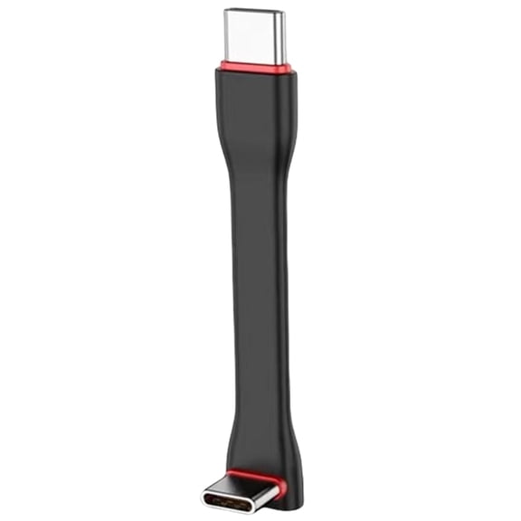 Flexible USB C to C Short Cable with 20Gbps Transfer Rate 60W Rapid Charges Cable Magnetic Hold Short Length Cable