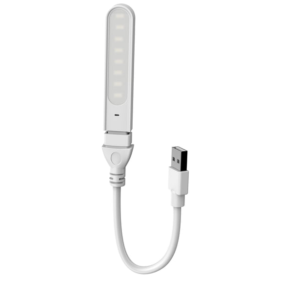 Flexible USB LED Reading Lamp Portable for Laptop Notebook Desk