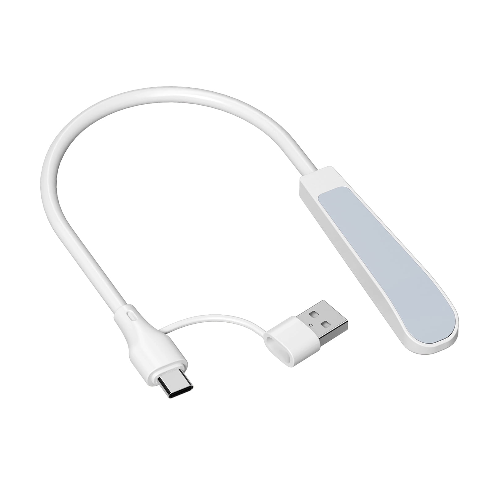 Flexible USB Type C LED Book Light Small Table Reading Lamp Portable ...