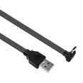 thumbnail image 1 of Flexible USB to Type C Data Cord Fast Charging Cable Smartphones Power Supply Wire 480Mbps Data Transfer Line Black, 1 of 15