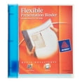 thumbnail image 1 of "Flexible View Binder With Round Rings, 3 Rings, 0.5"" Capacity, 11 X 8.5, Blue | Bundle of 5 Each", 1 of 3