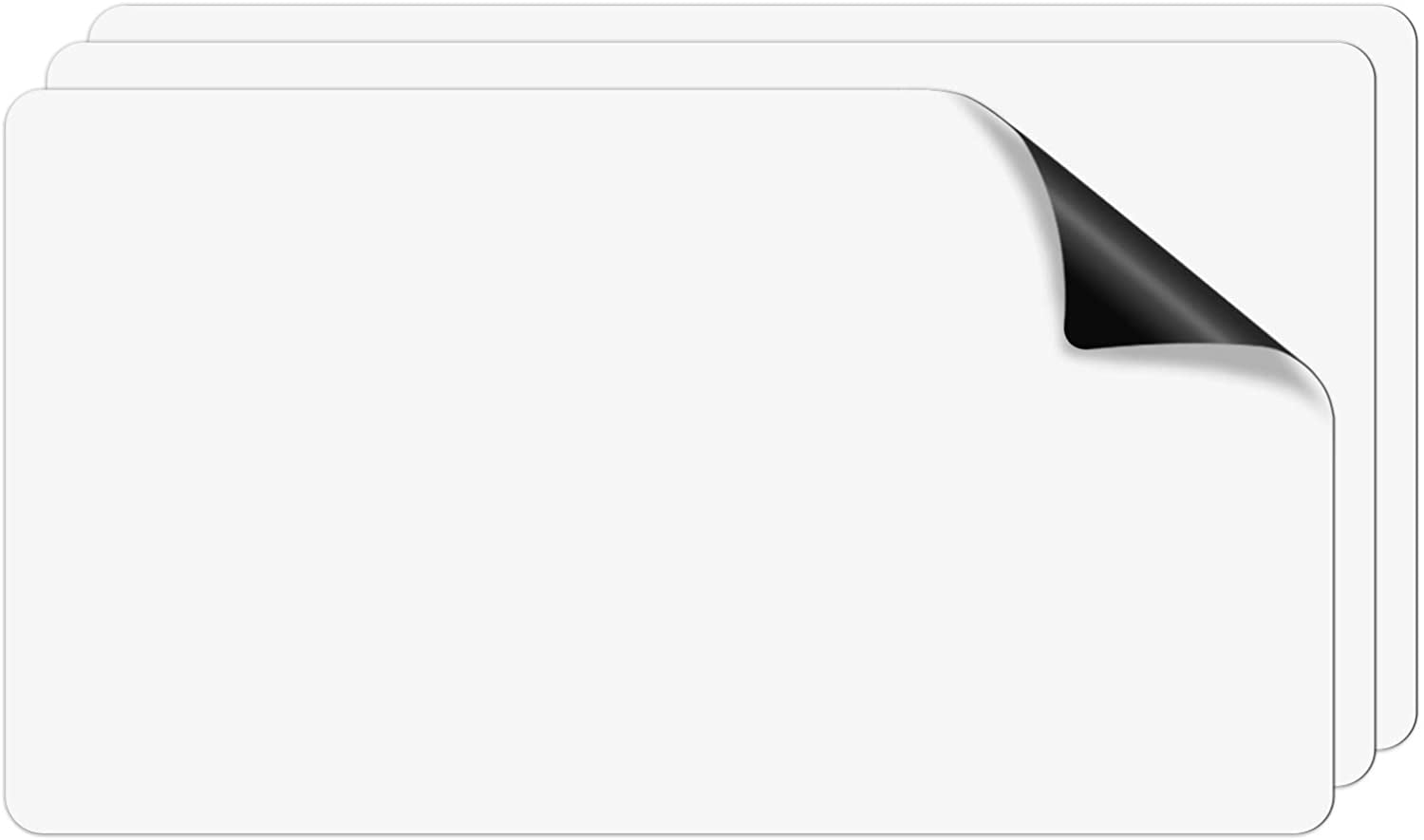 Flexible Vinyl Blank Sign Sheets with Round Corners 12" x 24