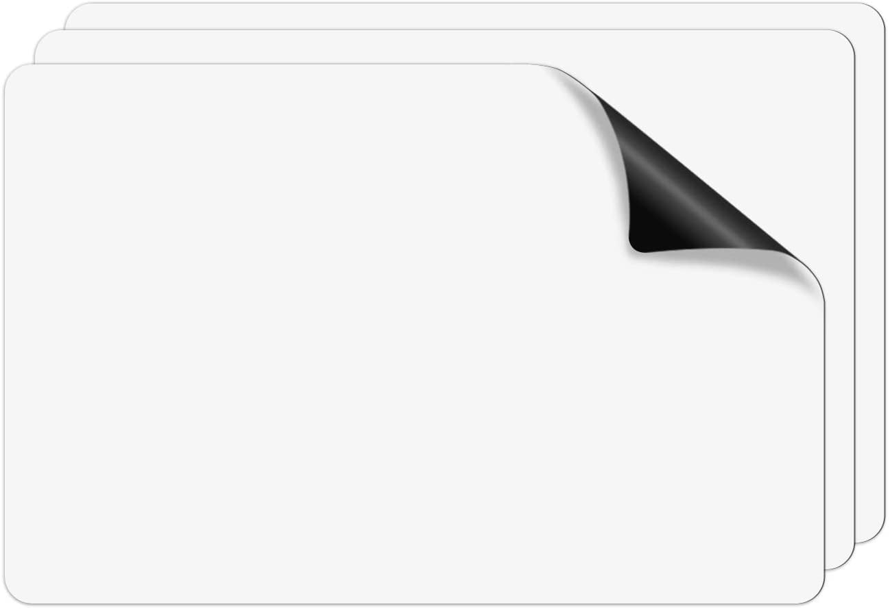 Flexible Vinyl Blank Sign Sheets with Round Corners Printable Sheets