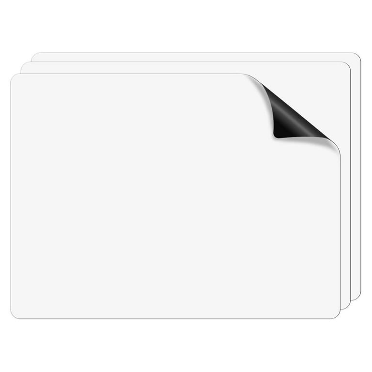 2-Pack Blank White Magnets