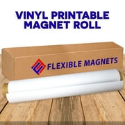 Flexible Vinyl Magnet Sheeting Roll-Super Strong,Many Sizes &Thickness- Commercial Inkjet Printable 2 ft x 5 ft x 15 mil