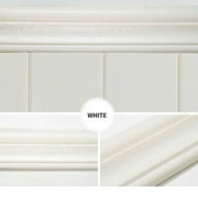 Flexible Wall Molding Trim & Chair Rail | Peel and Stick Self-Adhesive Panel Moulding | Home Decor on The Cabinet Door Mirror Frame A