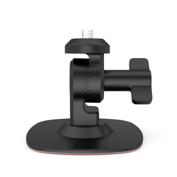 Flexible Waterproof Camera Mount Adhesive Base Curved Bracket 180 Degree Rotation Base Replacement for Camera