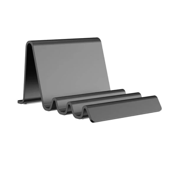 Flexible Waving Design Desktop Stand For Phones E Readers Tablet Secure Grip 360 Degree Adjustable Travel Friendly