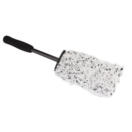 Flexible Wheel Rim Brush Multipurpose Handy Tool Reusable Wheels Cleaner Soft Tire Detailing Brush for Vents Trucks Spokes RV Engines