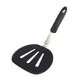 thumbnail image 1 of Flexible Wide Silicone Turner Spatula, High Heat Resistant to 600°F, Hygienic One Piece Design, Non Stick Rubber Kitchen Utensil for Fish, Egg, Pancakes, Cookies & more, 1 Pcs, 12.6x6.0", 1 of 4