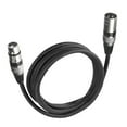 thumbnail image 1 of Flexible XLRs Microphones Extension Cable Male to Female Patches Cord for Sound Mixers and Amplifiers, 1 of 6