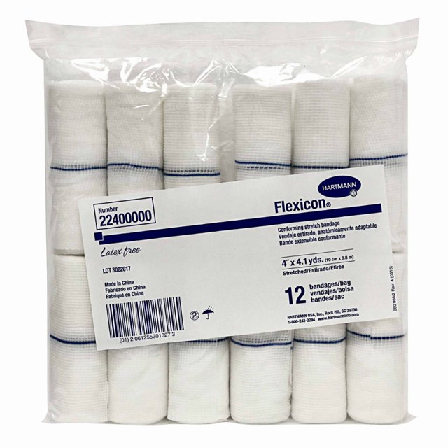 Flexicon® NonSterile Conforming Bandage, 4 Inch x 41/10 Yard