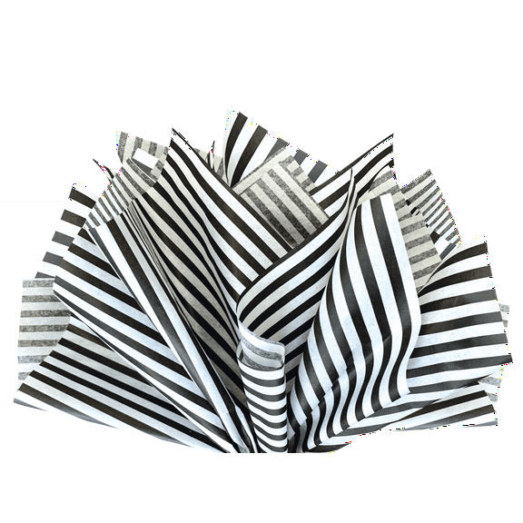 Flexicore Packaging Black Gift Wrap Tissue, (10 Rolls)