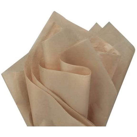 Flexicore Packaging Desert Tan Gift Wrap Tissue, (100 Rolls)