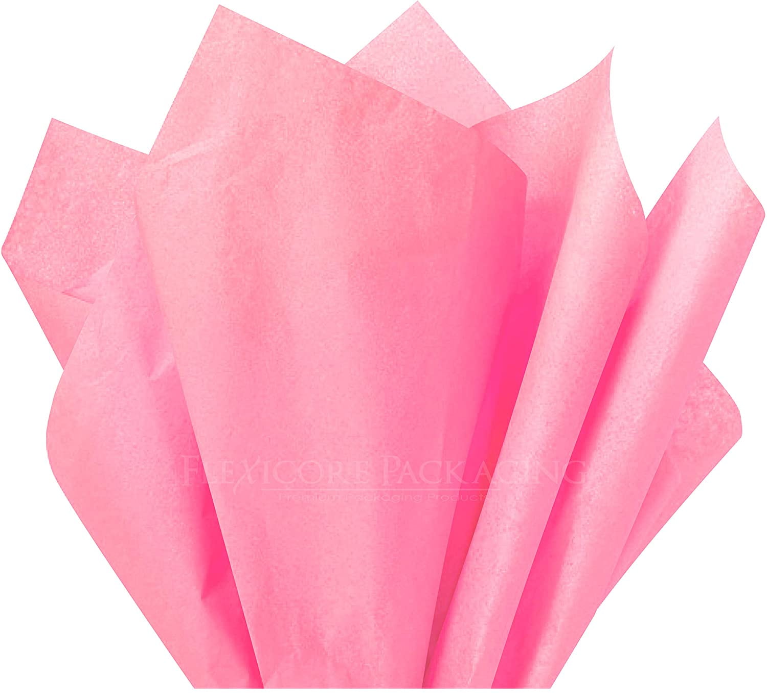 Flexicore Packaging Light Pink Gift Wrap Tissue, (10 Rolls)