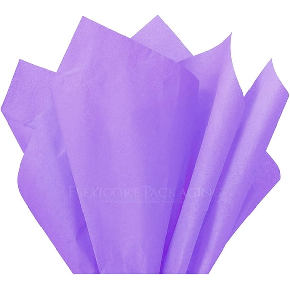 Flexicore Packaging Lilac Gift Wrap Tissue, (100 Rolls)