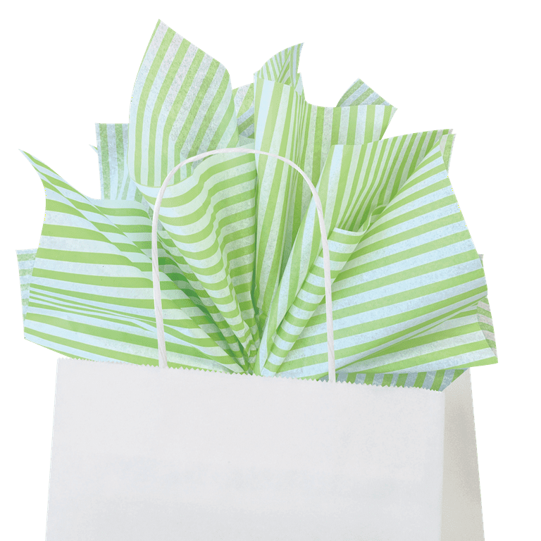 Flexicore Packaging| Gift Wrap Tissue Paper|15x20|100 Count (Lime Green,  100 Sheets)