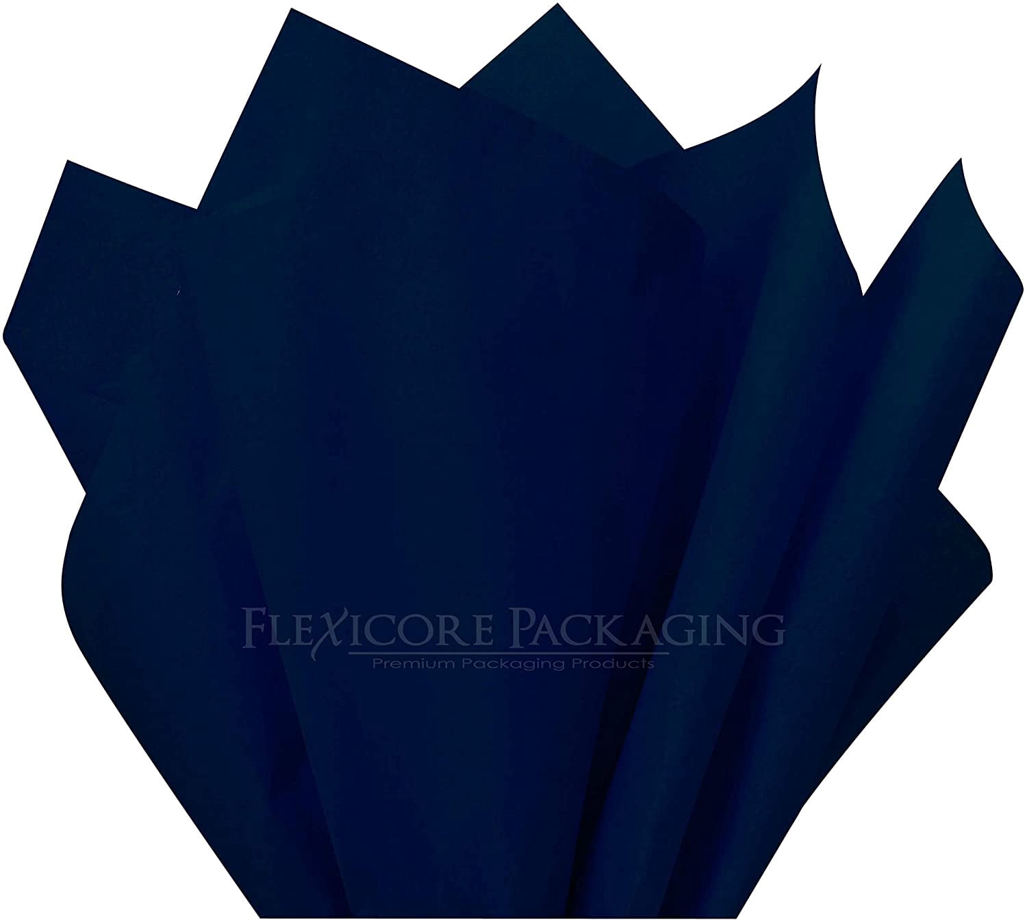 Flexicore Packaging Navy Blue Gift Wrap Tissue, (10 Rolls)
