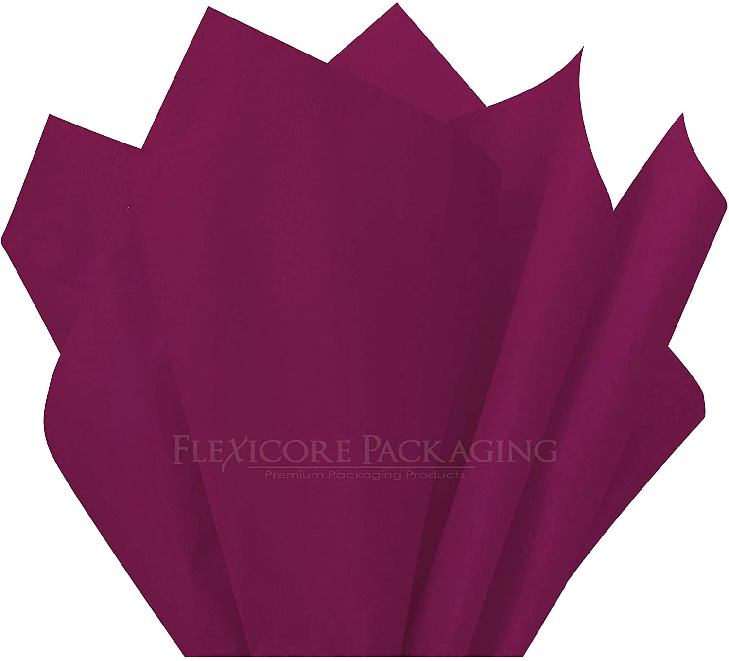 Flexicore Packaging Plum Gift Wrap Tissue, (10 Rolls)