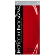Flexicore Red Gift Wrap Tissue Paper. 100 Sheets, 15"x20"