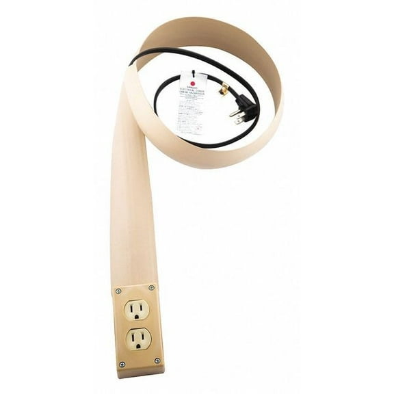 Flexiduct Covered Ext Cord,14 ft.,12ft Covered,Beg 12' EF3